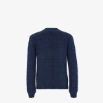 Blue mohair jumper - PULLOVER | Fendi Blue mohair jumper - PULLOVER | Fendi | Fendi Online Store