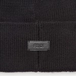 Black wool hat with inlay -  | Fendi Black wool hat with inlay -  | Fendi | Fendi Online Store