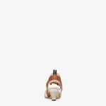 Colibrì in beige mesh - SLINGBACK | Fendi Colibrì in beige mesh - SLINGBACK | Fendi | Fendi Online Store