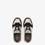 Black leather low-tops - FENDI MATCH | Fendi Black leather low-tops - FENDI MATCH | Fendi | Fendi Online Store