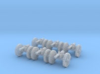 1/160 Prussian Dieskau M1754 6-pdr cannon (6) (9XR4Y4QN7) by Freakazoitt 1/160 Prussian Dieskau M1754 6-pdr cannon (6) by... 