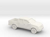 1/87 2005-14 Toyota Hilux (5KBGWLD6M) by rapidpro 1/87 2005-14 Toyota Hilux by rapidpro on Shapeways