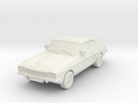 1:87 Ford-capri-mk-1-3l-hollow (KWENKFG23) by digitawn 1:87 Ford-capri-mk-1-3l-hollow by digitawn on Shapeways