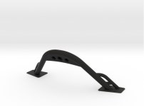 Scx10 2 Bumper Horn (WFRNATD2R) by h_choScx10 2 Bumper Horn by h_cho on Shapeways