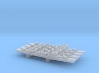 Type 051 Destroyer x 4, 1/2400 (W6NTJCD5V) by Nomadier Type 051 Destroyer x 4, 1/2400 by Nomadier on Shapeways