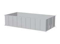 16 ft grain box (L7PEDN58X) by Holkerfarm 16 ft grain box  by Holkerfarm on Shapeways