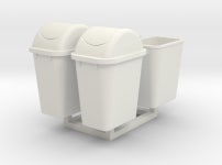 1/35 Trash Can #4 MSP35-064 (9AU32QE2A) by MikeyBugs95 1/35 Trash Can #4 MSP35-064 by MikeyBugs95 on Shapeways