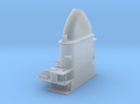 1/350 DKM Graf Zeppelin superstructure2 funnel (UV8WXS4WG) by diStefan 1/350 DKM Graf Zeppelin superstructure2 funnel by... 