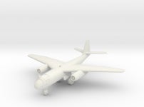 (1:144) Arado Ar 234 V16 (Wheels down) (6HPG3VRW3) by lippischh (1:144) Arado Ar 234 V16 (Wheels down) by lippischh on Shapeways