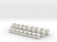 US WWII Tanks Wheels set (x24) 1/87 (MDKXYXBJ7) by Giorgio_Montagner US WWII Tanks Wheels set (x24) 1/87 by Giorgio_Montagner on... 