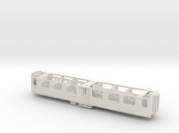 RhB A1221 carriage body (JAVTYAJEY) by chrvdv RhB A1221 carriage body by chrvdv on Shapeways