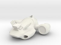 Jet-Car 3 (G9672VDAU) by biggst Jet-Car 3 by biggst on Shapeways