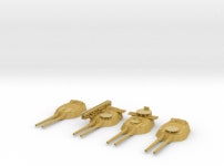 1/600 HMS Barham Twin 15-inch (381 mm) guns SET v2 (CGCF6MDA5) by diStefan 1/600 HMS Barham Twin 15-inch (381 mm) guns SET v2 by... 