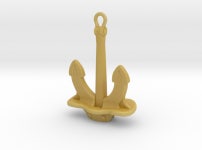 1/350 DKM Bismarck Fore Anchor (B6FNQ2U6F) by diStefan 1/350 DKM Bismarck Fore Anchor by diStefan on Shapeways