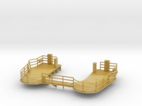 1/100 DKM Bismarck Searchlights platform (2UNADGMEJ) by diStefan 1/100 DKM Bismarck Searchlights platform by diStefan on Shapeways