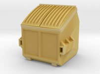 1/64 Dumpster 7 (D4K68PVMG) by ttakata73 1/64 Dumpster 7 by ttakata73 on Shapeways