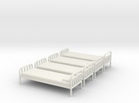 1/35 Scale Hospital Beds set of 4 (CFKDNC6EZ) by wachapman 1/35 Scale Hospital Beds set of 4 by wachapman on Shapeways