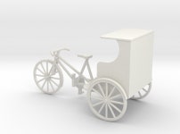 cy-32-rickshaw-bike (7LFDKAZ2R) by rue_d_etropal cy-32-rickshaw-bike by rue_d_etropal on Shapeways