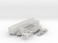 RhB A1223-1243 (5GT38W8R2) by stadtverkehr RhB A1223-1243 by stadtverkehr on Shapeways