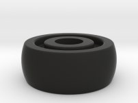 CW-01 D10 Wheelie Bar Wheel (UNUCEVUG2) by Pintopower CW-01 D10 Wheelie Bar Wheel by Pintopower on Shapeways