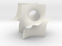 Batwing sculpture 35 cm (14 inch) (3M6W6MAJ2) by corkery Batwing sculpture 35 cm (14 inch) by corkery on Shapeways