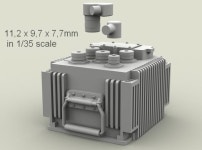 1/35 SPM-35-027-TOW-02 TOW FCS (FNDA848JY) by samofptr 1/35 SPM-35-027-TOW-02 TOW FCS by samofptr on Shapeways