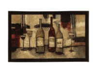 Mohawk Home New Wave Wine And Glasses Brown 21 x 34 Rug Beige 2 x 3 and smaller 10291 426 021034 - Newegg.com Mohawk Home New... 