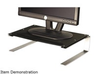 Allsop 29248 Redmond Monitor Stand, 14 5/8 x 11 x 4 1/4, Black/Gray/Silver - Newegg.com Allsop 29248 Redmond Monitor Stand, 14 5... 