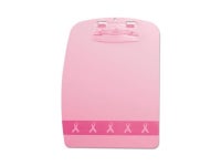 Officemate 08903 Breast Cancer Awareness Fashion Clipboard, .75 in. Clip, 9 .38 x 13 .75, Pink - Newegg.com