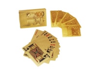 24K Karat Gold Foil Plated Poker Playing Card with Certificate EU Pattern - Newegg.com