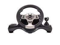 feedback PC racing game steering wheel game... PS3 PC USB - Newegg.com Black Star Jin Chi V66 180&#176; force feedback PC racing... 