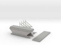 Getreidewagen SBB Tgpps Spur TT  1/120 1-120 1:120 (6ZHZAD4JX) by dragont Getreidewagen SBB Tgpps Spur TT  1/120 1-120 1:120 by... 
