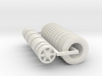 1/64 6 Spoke Dayton 22.5 Wheels And Tires (RZDG9AP8K) by harvester850 1/64 6 Spoke Dayton 22.5 Wheels And Tires by harvester850... 