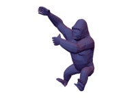 King Kong (R7EWW3PVC) by mattermaster King Kong by mattermaster on Shapeways