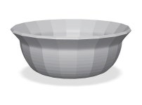 cerial bowl (DWJ7PGK4R) by LokiLaufeysen cerial bowl by LokiLaufeysen on Shapeways