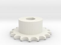 Pignone Per Catena Semplice ISO 04B-1 P6 Z17 (7PYXLMP2R) by carlotoffolo Pignone Per Catena Semplice ISO 04B-1 P6 Z17 by... 