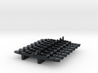  Type 15 frigate x 8, 1/6000 (9AHMYQKJV) by Nomadier  Type 15 frigate x 8, 1/6000 by Nomadier on Shapeways