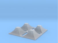 Amk306 1-87 Foot (CDMLLJWU3) by CGMMODELS Amk306 1-87 Foot by CGMMODELS on Shapeways