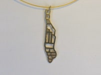 Manhattan Pendant (QALVQFW39) by chris_3dprint_lab Manhattan Pendant  by chris_3dprint_lab on Shapeways