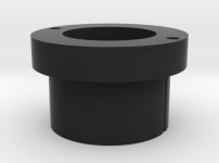 CHASSIS ADAPTER 1 to 1.24 (DBAGM7HYS) by cargill696 CHASSIS ADAPTER 1 to 1.24  by cargill696 on Shapeways
