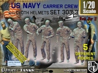 1/20 USN Carrier Deck Crew Set303-3 (PFNWGMQ2R) by HOLDEN8702ND 1/20 USN Carrier Deck Crew Set303-3 by HOLDEN8702ND on Shapeways
