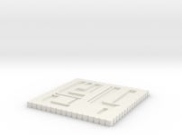 docking bay 94 coaster (3) (NDSZ3A565) by Yokai_Customs docking bay 94 coaster (3) by Yokai_Customs on Shapeways