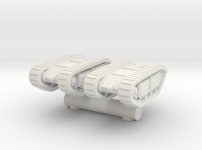 Sdkfz 302 Goliath (x2) 1/72 (96XABV6SE) by Giorgio_Montagner Sdkfz 302 Goliath (x2) 1/72 by Giorgio_Montagner on Shapeways