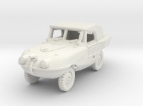 Trippel SG 6/41 (closed) 1/87 (T9ZGTRSJ3) by Giorgio_Montagner Trippel SG 6/41 (closed) 1/87 by Giorgio_Montagner on Shapeways