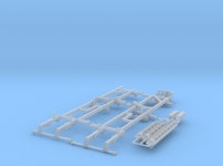 1/64 BLUE 2430 11 SHANK (PART 3 0F 3) (TYSF43ZVA) by mcassetty 1/64 BLUE 2430 11 SHANK (PART 3 0F 3) by mcassetty on Shapeways