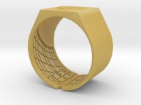Ima Ring (96HNFKK8R) by jasolo Ima Ring by jasolo on Shapeways