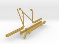 1/72 DKM Narvik Klasse Torpedo Crane SET (6RBPC9565) by diStefan 1/72 DKM Narvik Klasse Torpedo Crane SET by diStefan on Shapeways