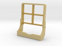 1/64 Hood Guard for 8R and 7R Tractors (29PZL2A3Y) by mcassetty 1/64 Hood Guard for 8R and 7R Tractors by mcassetty on Shapeways