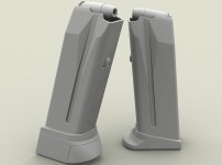 1/6 SPM-6-001-Hk45-04 H&K 45 mags (2QKDWUBS7) by samofptr 1/6 SPM-6-001-Hk45-04 H&K 45 mags by samofptr on Shapeways