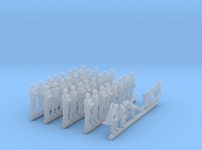 200-H0070: Flight Deck Crew 1:200 (KDSSXG3WN) by hpetiers 200-H0070: Flight Deck Crew 1:200 by hpetiers on Shapeways